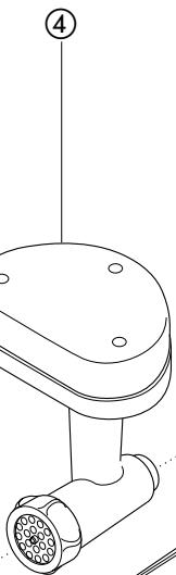 KENWOOD KM086 - flat pasta maker ① A970 - 5