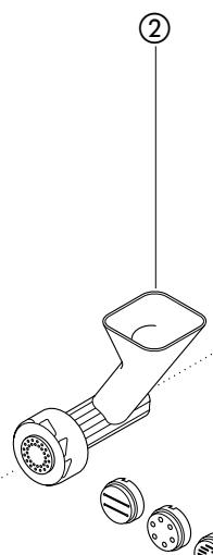 KENWOOD KM086 - flat pasta maker ① A970 - 2