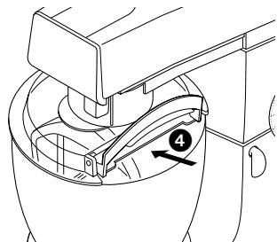 KENWOOD KM086 - installation et utilisation du couvercle de protection (s'il est fourni) - 2