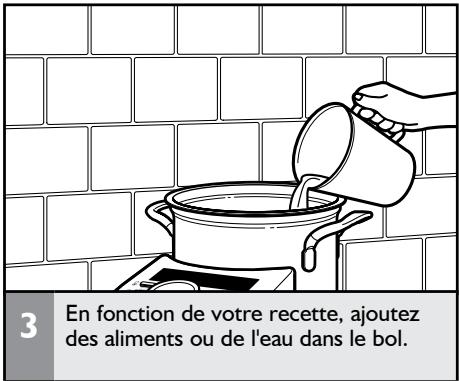 KITCHENAID 5KPM5 - Utilisation des paniers-vapeur supérieur et/ou inférieur - 3