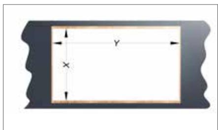 NOVY VISION 7858 - CUT-OUT IN THE TABLE TOP FOR FLUSH MOUNTING - 2