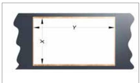 NOVY PROLINE 7305 - CUT-OUT IN THE TABLE TOP FOR FLUSH MOUNTING - 2