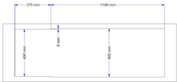 NOVY PROLINE 7305 - G UP_SIDE (2x) met 2 domino elementen en een inductie kookplaat 590mm - 1