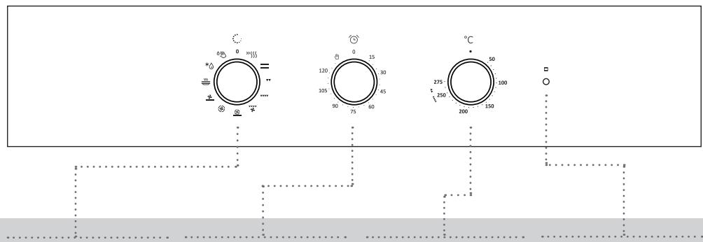 GORENJE BCS599S22X - BANDEAU DE COMMANDES - 1