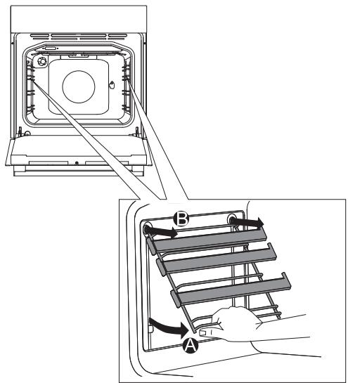 GORENJE BCS599S22X - DÉMONTAGE ET NETTOYAGE DES GRADINS EN FIL ET DES GLISSIÈRES TÉLESCOPIQUES EXTRACTIBLES - 1