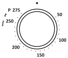 GORENJE BO627INB - ÉTAPE 3 : CHOIX DES RÉGLAGES RÉGLAGE DE LA TEMPERATURE DU FOUR - 1