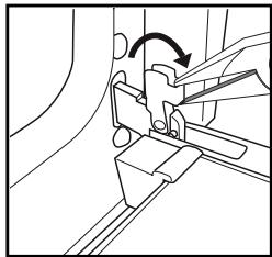 KITCHENAID KMQCX45600 - Pour déposer la porte : - 1