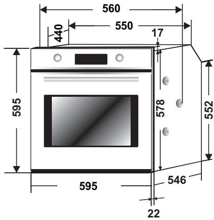 ROSIERES RVC6378RB - EQUIPEMENT DU FOUR - 1