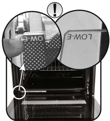ROSIERES RMP6376PNX - CLEANING THE DOOR GLASS - 7