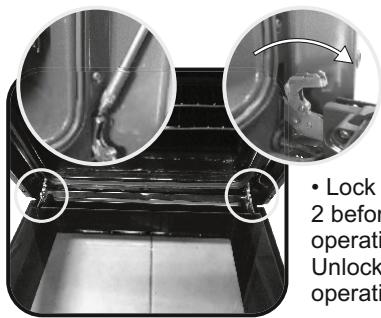 ROSIERES RMP6376PNX - CLEANING THE DOOR GLASS - 2