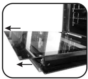 ROSIERES RFT5577BAV - CLEANING THE DOOR GLASS - 6