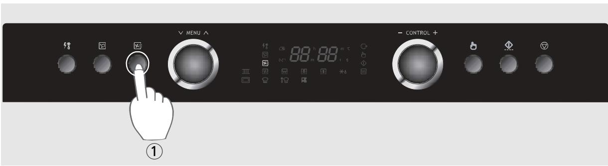 MENU CONTROL + ①