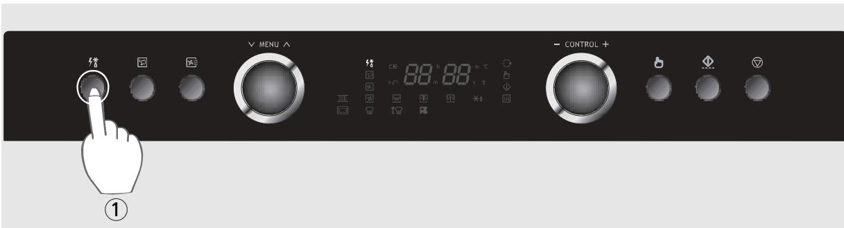 MENU CONTROL + ①