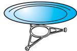 WHIRLPOOL AMW4910IX - PLATEAU TOURNANT EN VERRE - 1