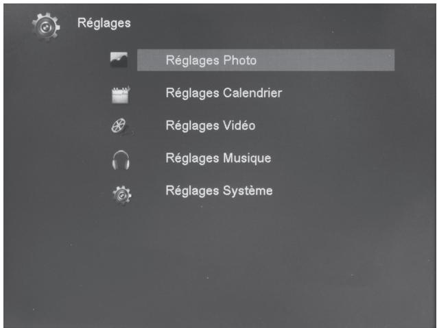 ESSENTIELB EC-8 - Menu Réglages - 1