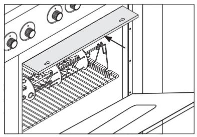 HOTPOINT FH83CHABK - Funzionamento del grill elettrico - 1