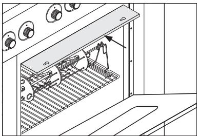 HOTPOINT FH83CHABK - Lighting the oven burner - 1