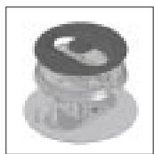 HOTPOINT FI4854PIXHA - Sostituzione degli ugelli su bruciatore a "doppie fiamme" independenti: - 4