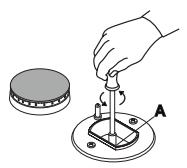 HOTPOINT FI6861SPIXHA - Troca dos bicos do queimador de "dpla chama" - 2