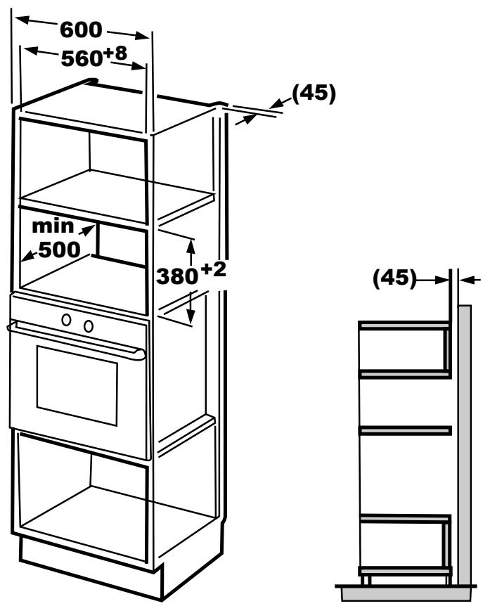 HOTPOINT MN614IX - Mueble de empotrado - 1