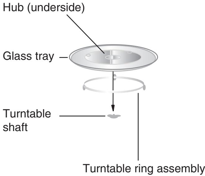 HOTPOINT MWHA1221X - Turntable Installation - 1