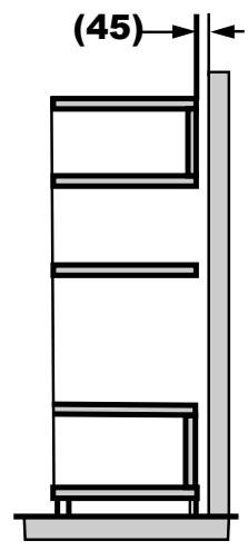 HOTPOINT MN512IX - Meuble où sera encastré le four - 2