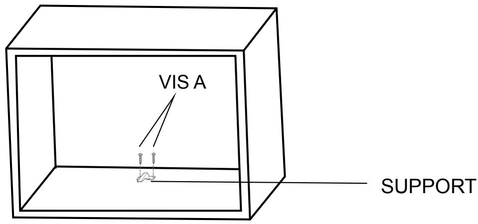 HOTPOINT MN512IX - Meuble où sera encastré le four - 8