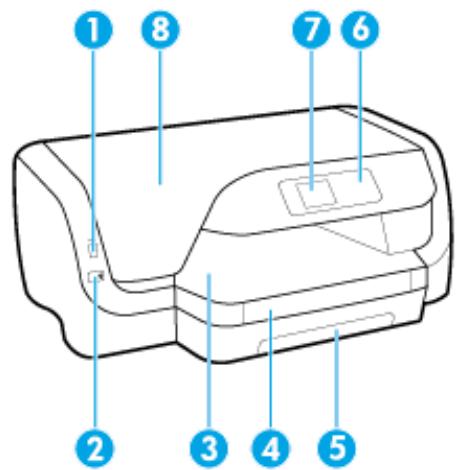HP OFFICE JET PRO 9014 - Vue avant - 1