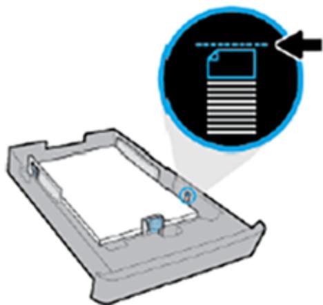 HP OFFICE JET PRO 9014 - Pour charger du papier dans le bac 2 - 5