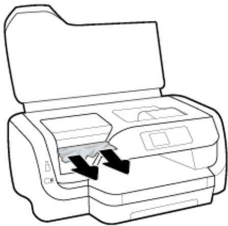 HP OFFICE JET PRO 9014 - Elimination d'un bourrage papier au niveau de la zone d'impression - 2