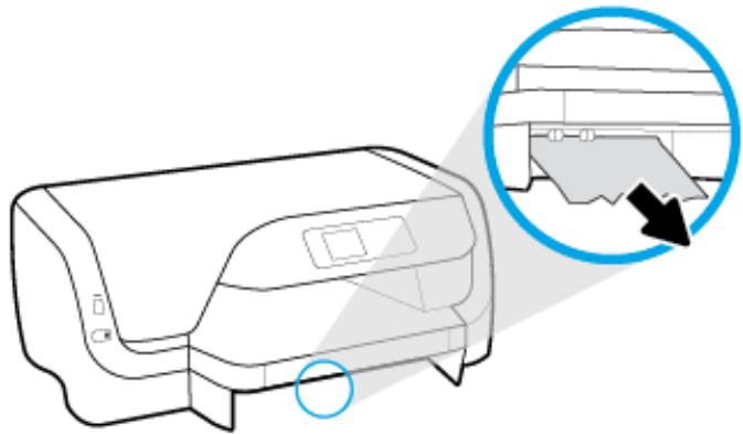 HP OFFICE JET PRO 9014 - Pour éliminer un bourrage papier dans le Bac 1 - 2