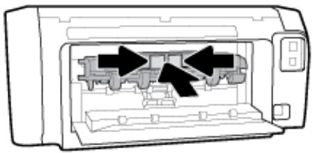 HP OFFICE JET PRO 9014 - Élimination d'un bourrage papier à partir de l'arrière de l'imprimante - 4