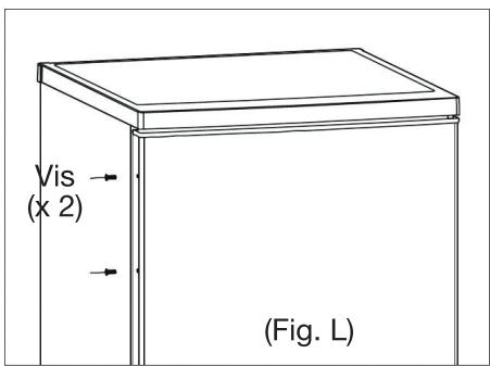 Vis (x 2) (Fig. L)