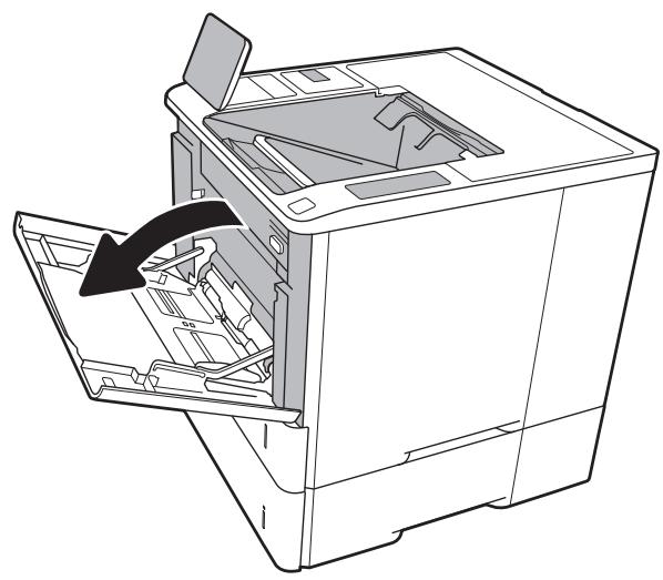 HP JET PRO M428DW - Load paper to Tray 1 (multipurpose tray) - 2