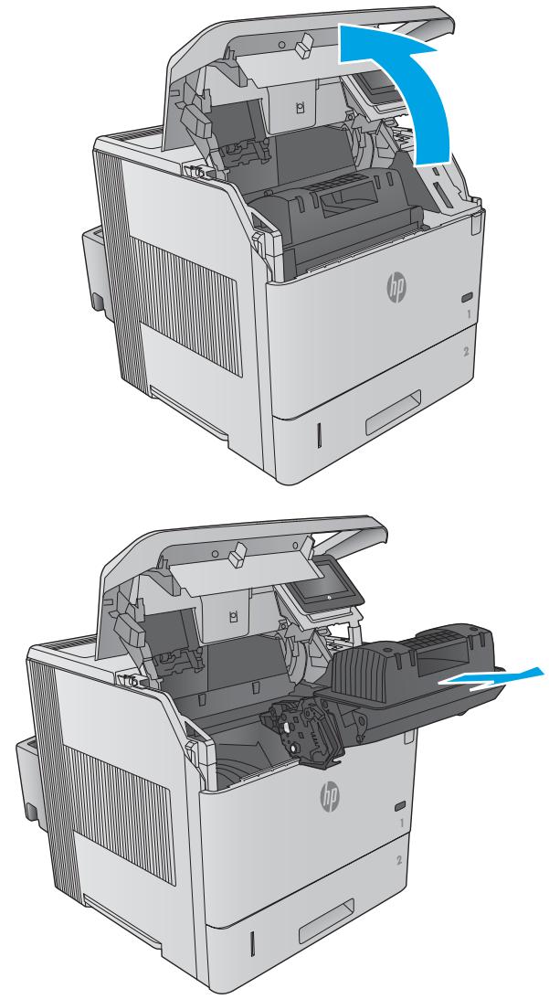 HP JET PRO M404DN - Elimination des bourrages papier dans la zone de la cartouche de toner - 1