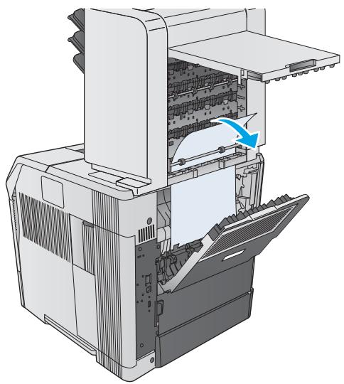 HP JET PRO M404DN - Elimination des bourrages papier dans la trieuse à 5 bacs - 2