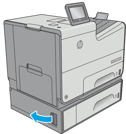 HP OFFICE 8012 - Clear jams in Tray 3 - 1