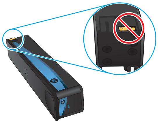 HP OFFICE 8012 - Visually inspect the cartridge - 1