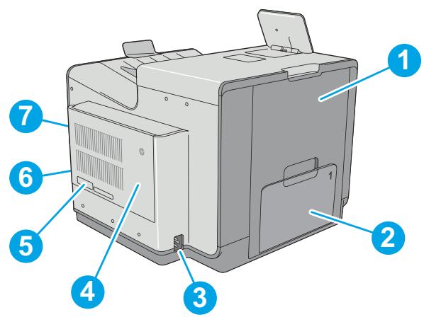 HP OFFICE 8012 - Printer back view - 1