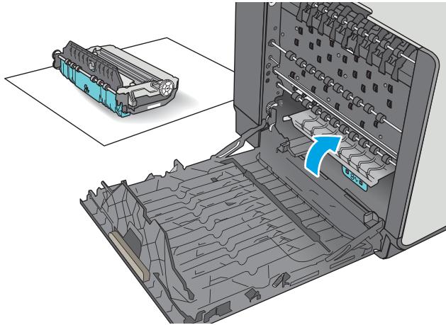 HP OFFICE 8012 - Clear jams in the ink-collection unit area - 5