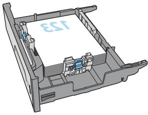 HP ENVY 114 E - x 500-sheet tray paper orientation - 3