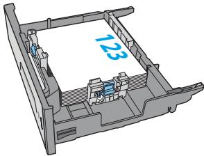 HP OFFICE 4655 - Tray 3 paper orientation - 4