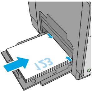 HP OFFICE 4655 - Tray 1 paper orientation - 4