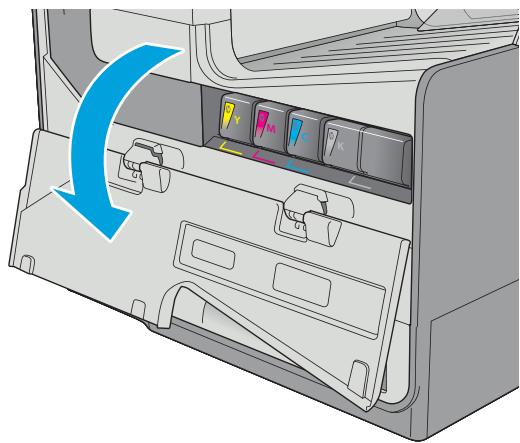 HP OFFICE 4655 - Remove and replace the cartridge - 1