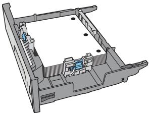 HP OFFICE 4655 - x 500-sheet tray paper orientation - 6