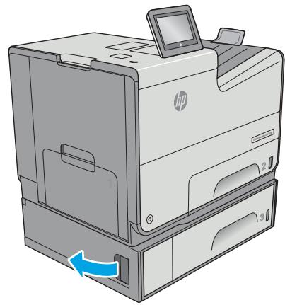 HP OFFICE 4655 - Clear jams in Tray 3 - 1