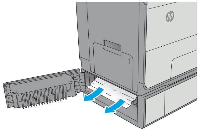 HP OFFICE 4655 - Clear jams in Tray 3 - 2