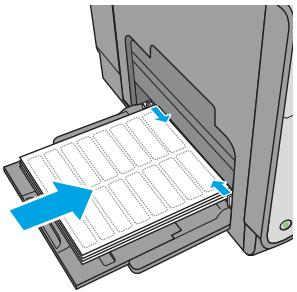 HP OFFICE 4655 - Manually feed labels - 4