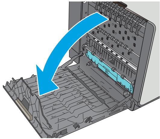 HP OFFICE 4655 - Clear jams in the left door - 1