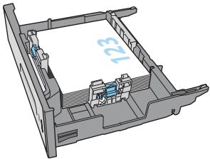 HP OFFICE 4655 - x 500-sheet tray paper orientation - 5